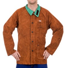 Comfoflex LavaBrown Schwei&szlig;er-Lederjacke XXXXL