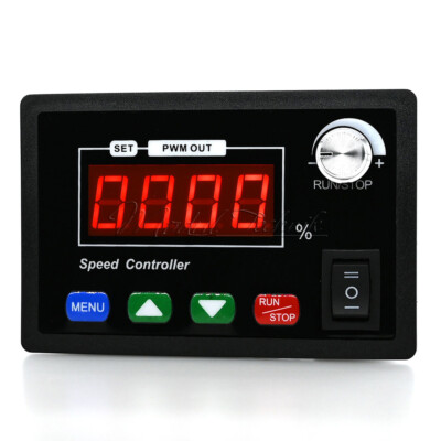 DC10-55V 40A DC Brushless Motor Speed Controller Regulator 4-bit Tachometer
