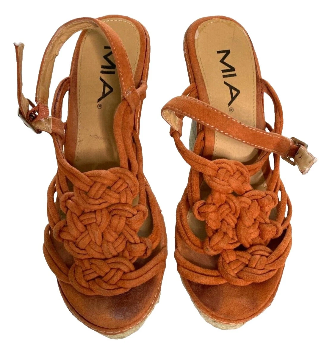 Sandalias de ante Cuña MIA para Mujeres