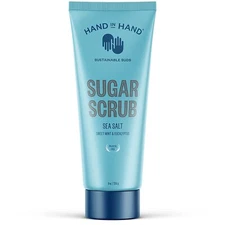 Hand In Hand - Sugar Scrub Sea Salt Sweet mint & Eucalyptus 9 oz.