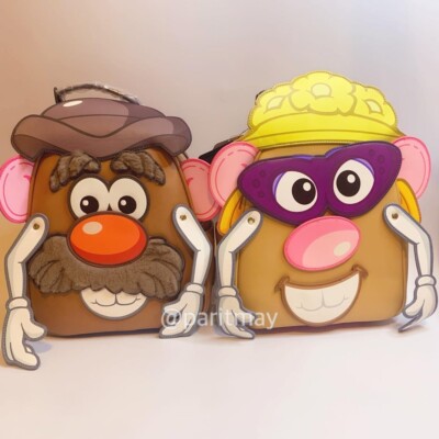 Loungefly Disney Pixar Toy Story Mr Mrs Potato Head NEW WITH - Main Image