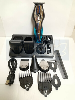 Kemei All in One Grooming Kit KM5031 Beard Nose Hair Precision Shaver USB Charge