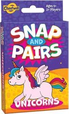 Unicorns Snap Pairs Childrens Pairs Playing Card Game Boys Girls kids play