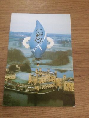 BRITISH GAS (Mr Wonderful) HEISSLUFTBALLON ANSICHTSKARTE BANKFRISCH