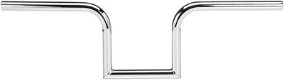 Biltwell Inc. 1in. Frisco Slotted Handlebar - Chrome - 6003-1056