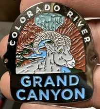 Big Horn Sheep Grand Canyon National Park Hiking Staff Stick Medallion NEW