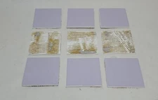 40 Antique Ceramic WENCEL USA Lavender Bathroom Tiles 4x4 