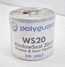 Polyguard WS20 Window Seal & Door Flashing Roll 20 Mil 6" x 100' Ultimate Proof