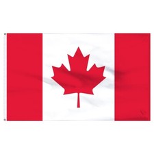 Large Canadian Canada Flag CAN Heavy Duty Outdoor 90 X 150 CM - 3ft x 5ft Willia