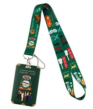 Friends TV Series Central Perk Lanyard w/ ID Holder Keychain