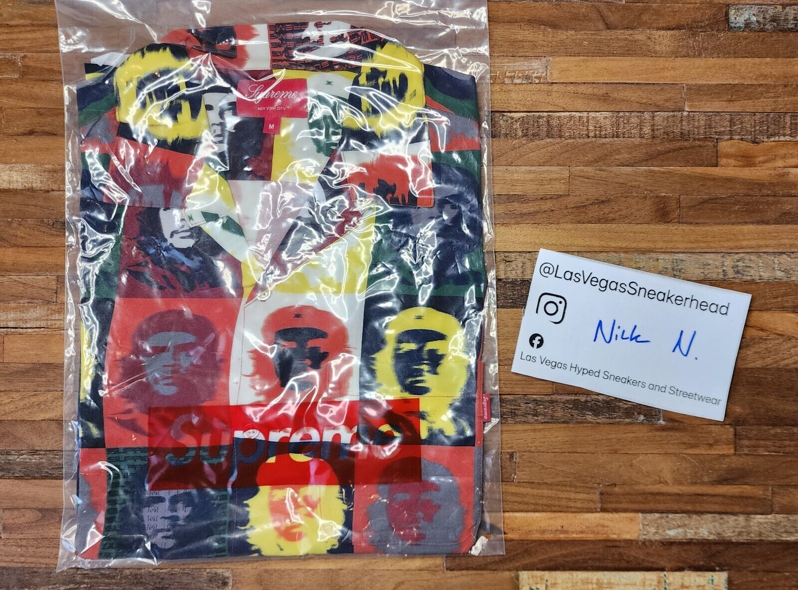 新品・未使用☆Supreme☆Che Guevara Rayon Shirt