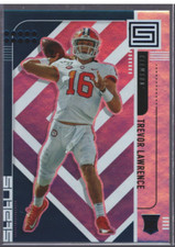2021 Panini Chronicles Draft Picks Status Blue #158 Trevor Lawrence /99