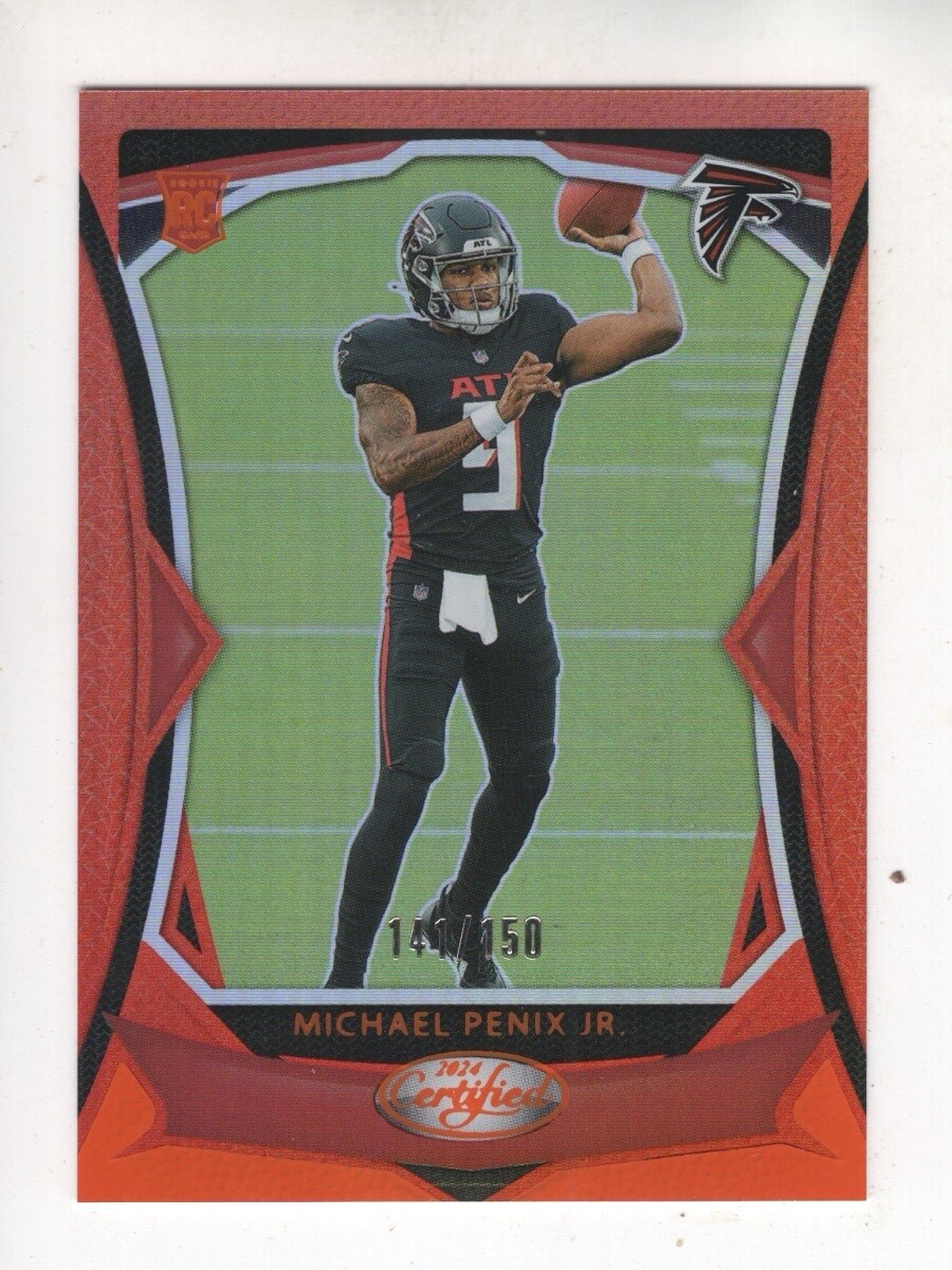 2024 Panini Certified Orange Mirror #106 Michael Penix Jr. Rookie RC     141/150