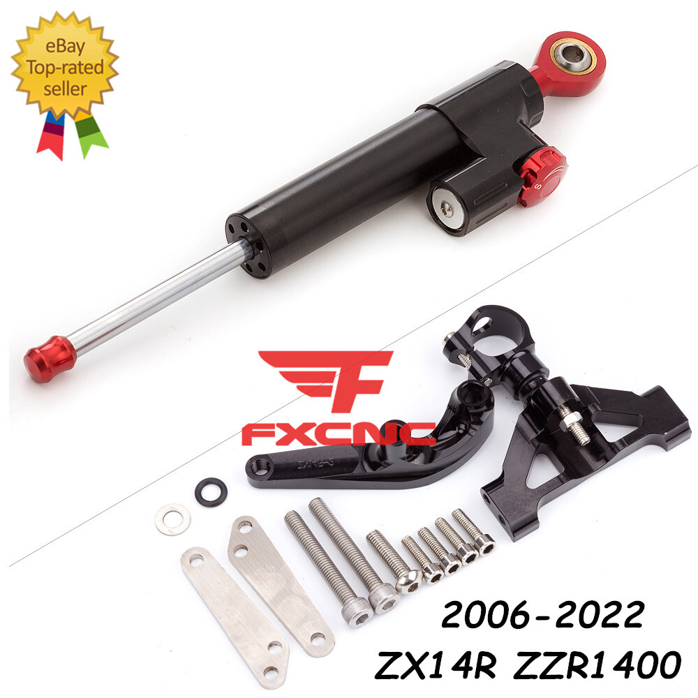 2006-2022 Kawasaki Ninja ZX14R ZZR1400 For CNC Steering Damper