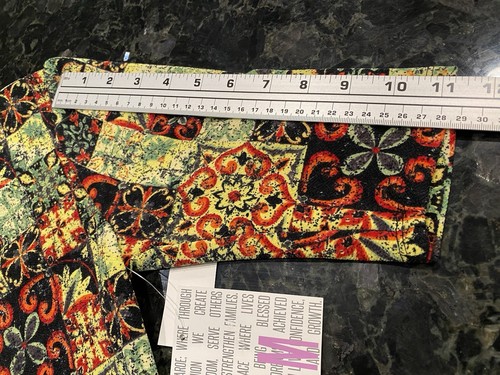 Lularoe Nicole Fit & Flare Kleid Medium Mehrfarbig Stretch Bequem Neu mit Etikett - Bild 15 von 17