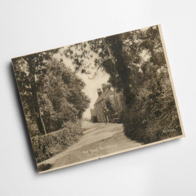 A3 DRUCK - Vintage Lincolnshire - Fen Road, Yarborough