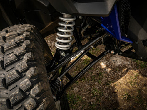 SuperATV Honda Talon 1000X 1.5" Forward Offset High Clearance A-Arms - Black - Picture 3 of 7