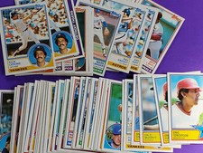 1983 TOPPS BASEBALL TRADING CARDS 251-500 YOU PICK FREE SHIPPING 50% OFF 2 +