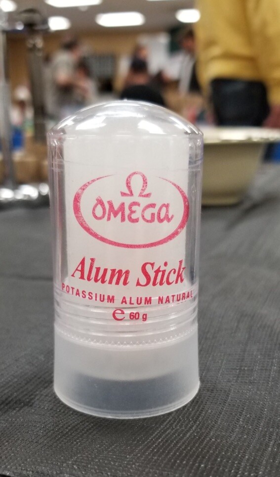 Omega Alum Stick After Shave Facial Cut Treatment & Toner Deodorant