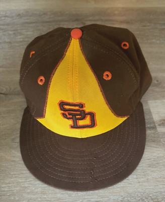 1980 San Diego Padres Rare Style Game Worn New Era Pro Style Size