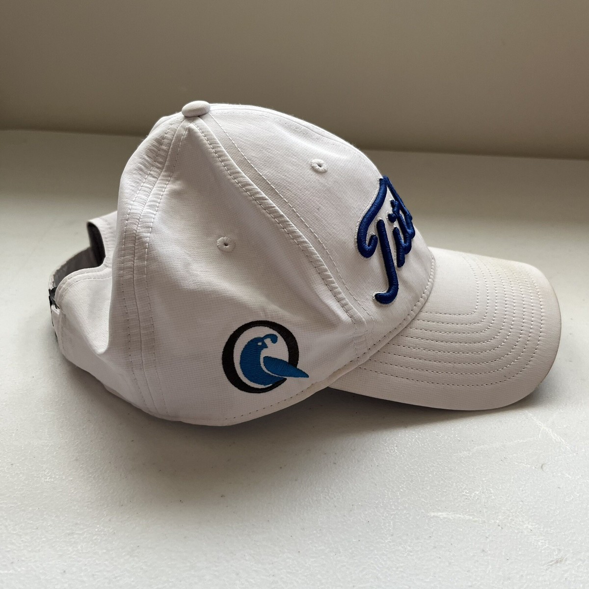 Chapeau Seau Titleist - Broderie Bleue Sur Blanc - Taille Unique - Neuf