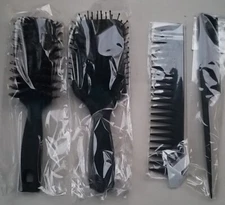 Sihong 4 Piece Hair Brush Set 2 Brushes And 2 Combs 8.5 Inch Length New