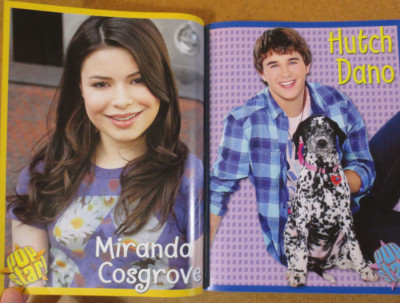 Popstar Magazine Miranda Cosgrove iCarly JONAS BROTHERS Poster MILEY CYRUS 