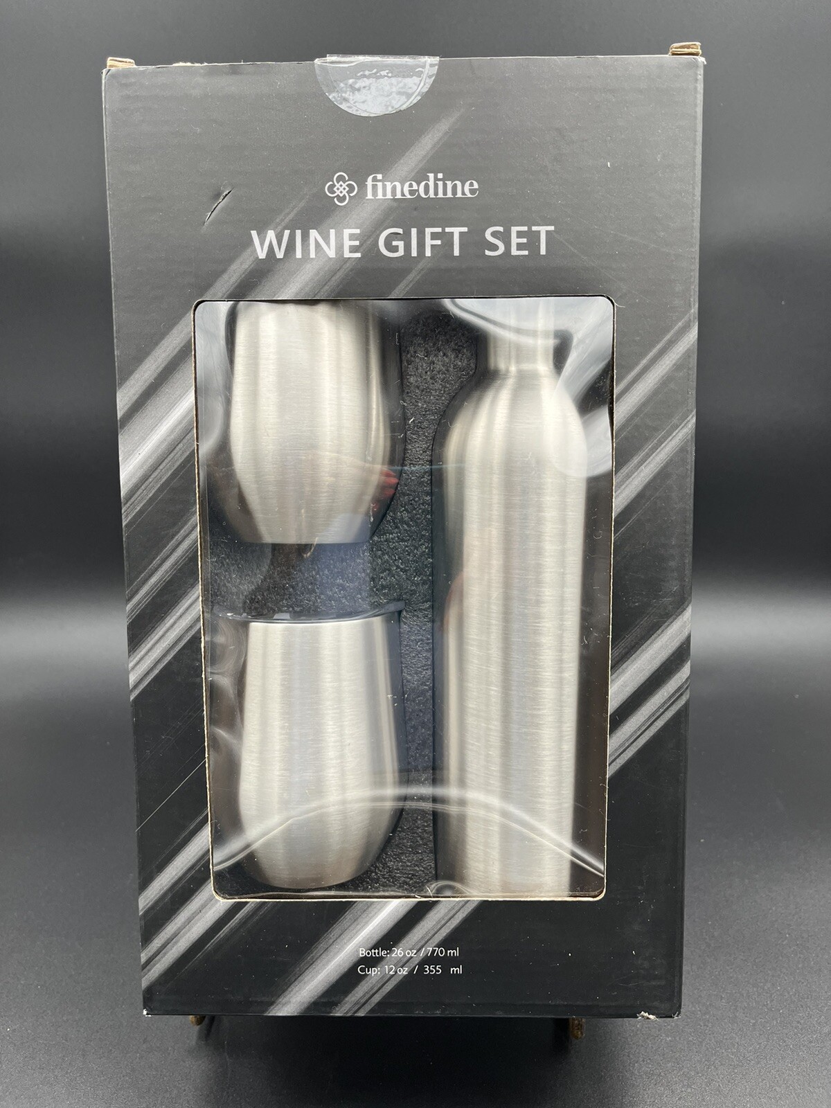 NEW 2 Wine Tumblers, Wine Chiller Vacuum-Insulated Wine Bott