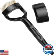 Tweezerman Eyelash Comb for Round Eyes, Premium Lashcombo 60, Black