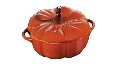 Staub Kürbis Cocotte Bräter Ceramic Keramik 12 cm 0,5l Mikrowelle+Backofen BWare