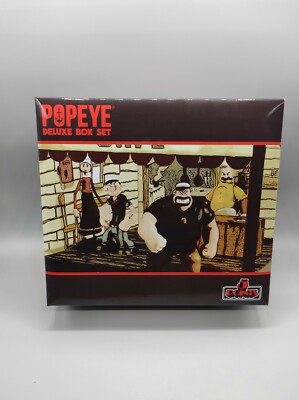 MEZCO Toys ONE POPEYE 5 POINTS DELUXE BOX SET 9 CM 