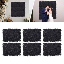 6 Artificial Flower Wall Panel Floral Wall Backdrop Wedding Venue Decor 23 15"