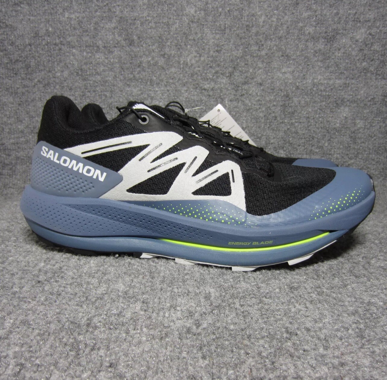 Scarpe Salomon Pulsar Trail Uomo Taglia 10 Escursionismo Corsa Outdoor Contagrip NUOVE