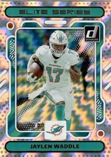JAYLEN WADDLE 2023 DONRUSS THE ELITE SERIES #ES-12 MIAMI DOLPHINS