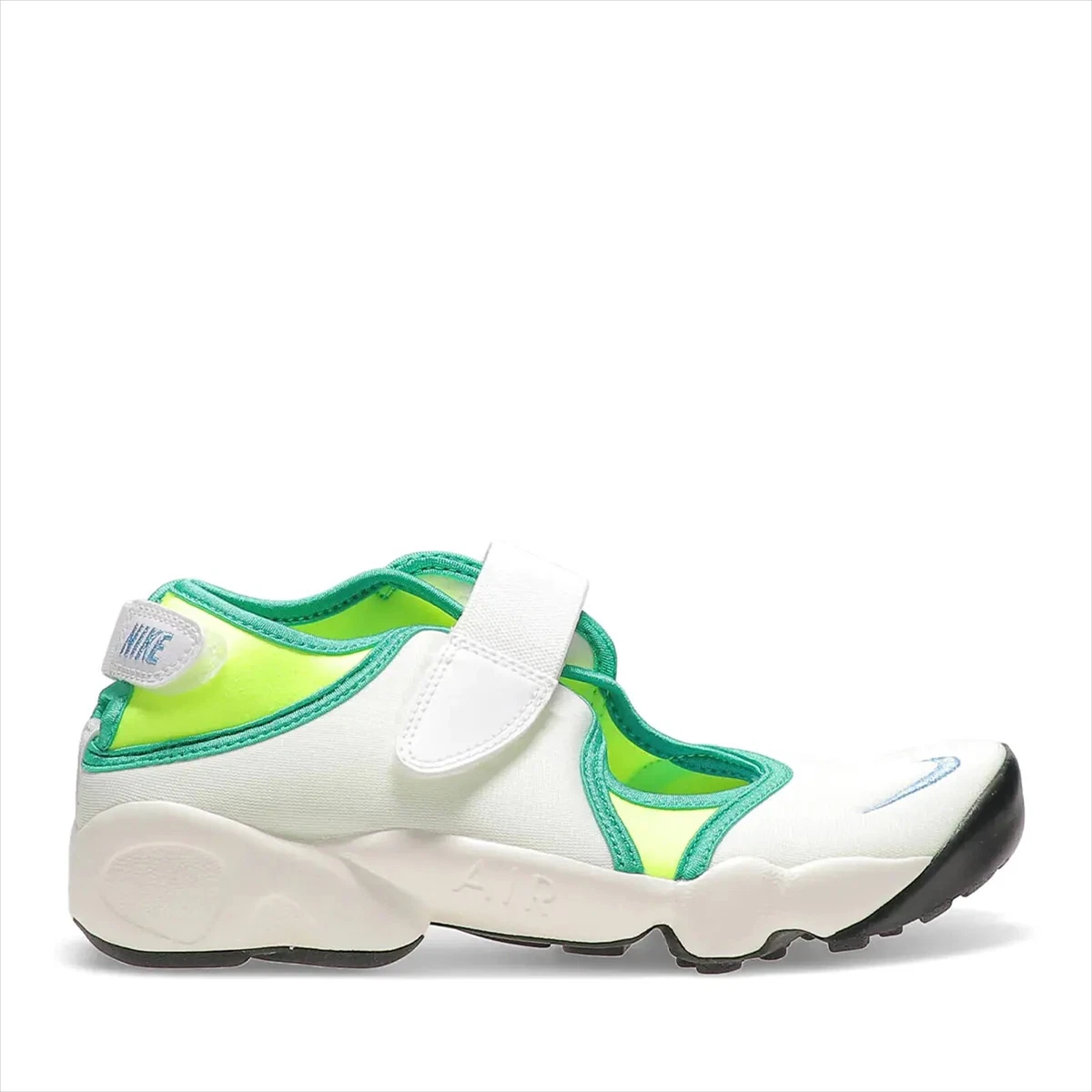 NIKE Women's AIR RIFT White Volt Stadium Green Blue DX2939-100 US 7 / 24cm