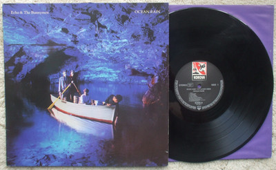 Echo & The Bunnymen - Ocean Rain - EX- Vinyl Lp + Inner  LP