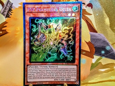 Psy-Framegear Delta collector's rare yu-gi-oh rarity collection 5 trading cards