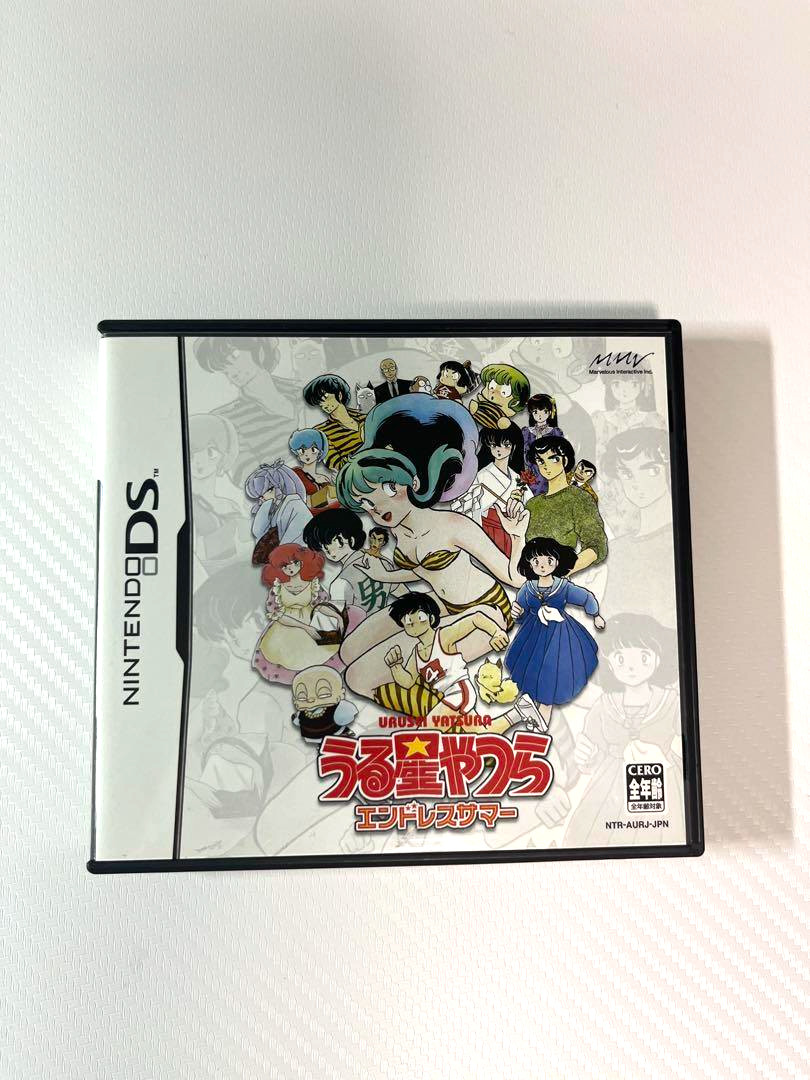 NDS Urusei Yatsura Nintendo DS Endless Summer With Case Japan