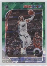 2019-20 Panini NBA Hoops Premium Stock Green Cracked Ice Prizm Dillon Brooks 7iu