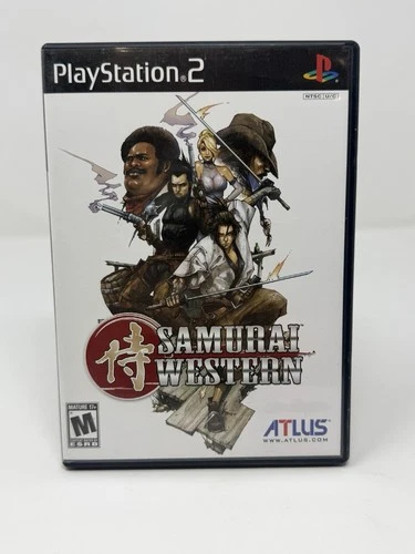 Samurai Western PS2 PlayStation 2 Complete CIB + Registration Card!
