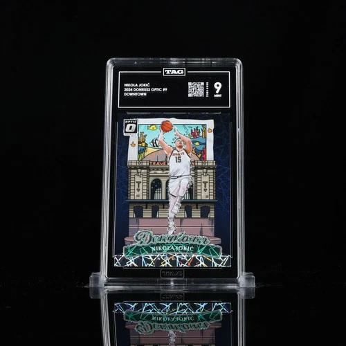 2024-25 Panini Donruss Optic Nikola Jokic #9 Downtown Nuggets Case Hit SSP