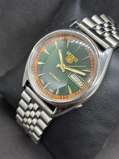 Vintage Refurbished Seiko 5 Automatic Day/Date Japan Men's Wrist Watch