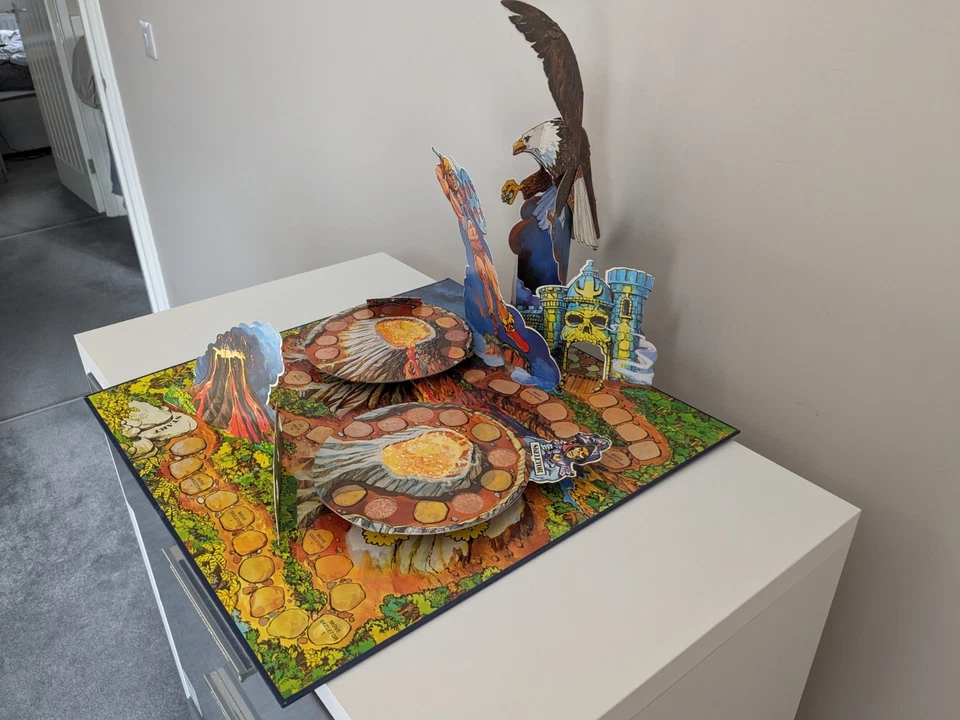 VINTAGE 1982 MATTEL MASTERS OF THE UNIVERSE HE-MAN POP-UP & PLAY BOARD GAME - Image 3 of 4