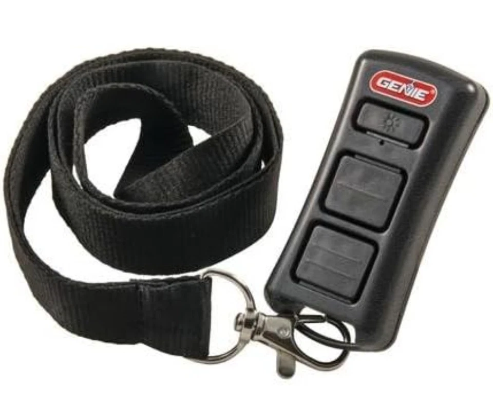 Mando a distancia Genie de 2 botones con linterna LED y cordón abridor de puerta de garaje GL2T-BX Foto 4 de 4