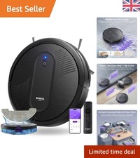 High-Power MR1 Robot Vacuum & Mop - Smart Control, 3 Modes, Clean Effortlessly
