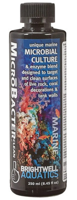 Brightwell Aquatics MicroBacterClean Aquarium Bacteria Supplement 250ml