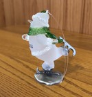 Christmas Ornament Acrylic Snowman Ice Skating personalized Diane — photo 2