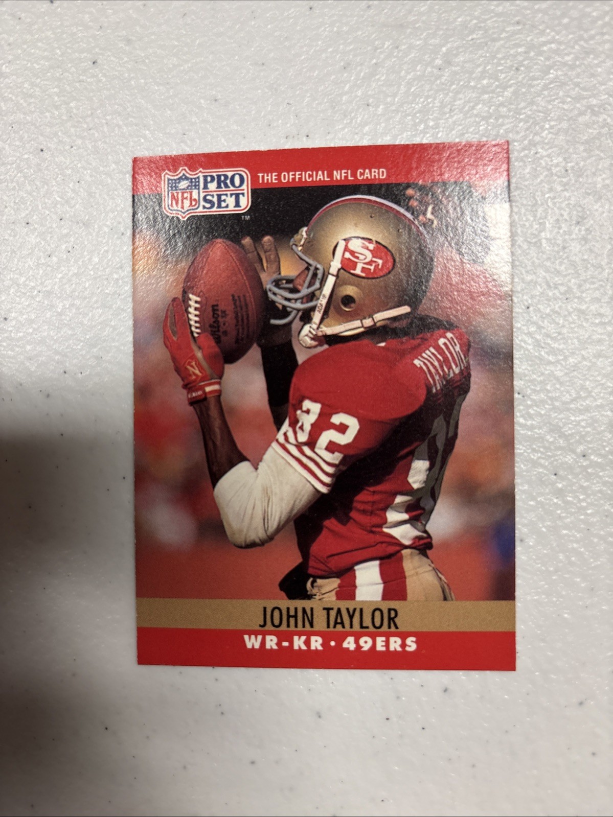 1990 Pro Set - John Taylor #297