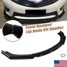 Front Bumper Lip Spoiler Splitter Kit For Toyota Corolla Le S Se Xse 2014-2019 Front Bumper Lip Spoiler Splitter Kit For Toyota Corolla Le S Se Xse 2014-2019