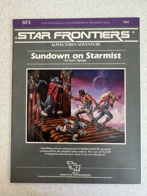 SF3 - Star Frontiers - Sundown on Starmist - TSR 7803